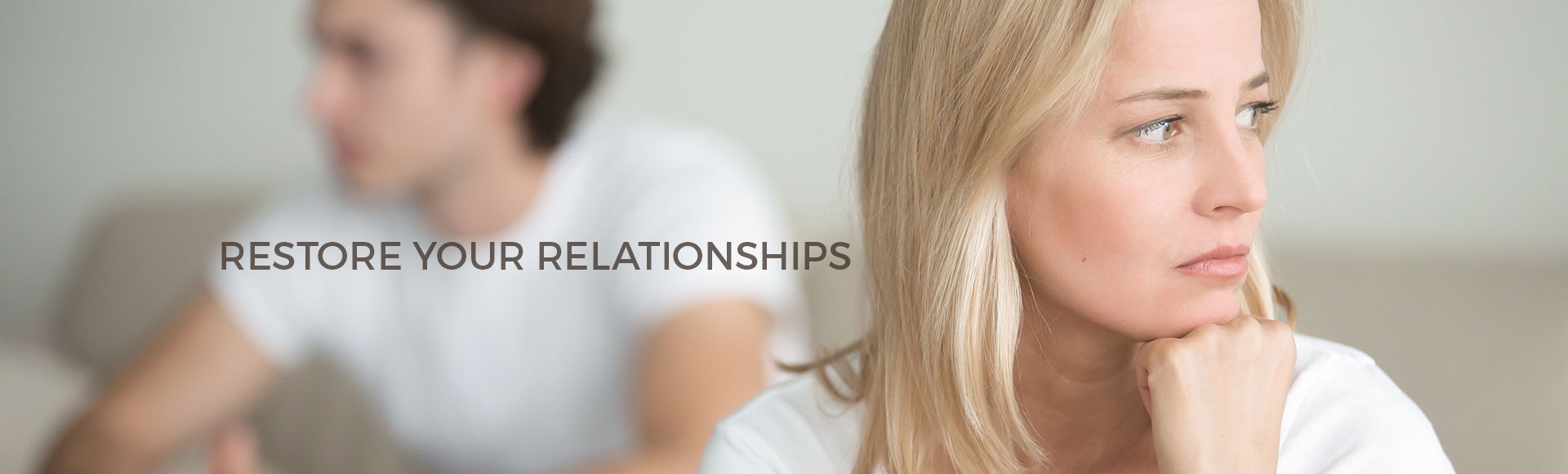 Restore your relationships